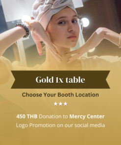 Gold package - choose your booth location